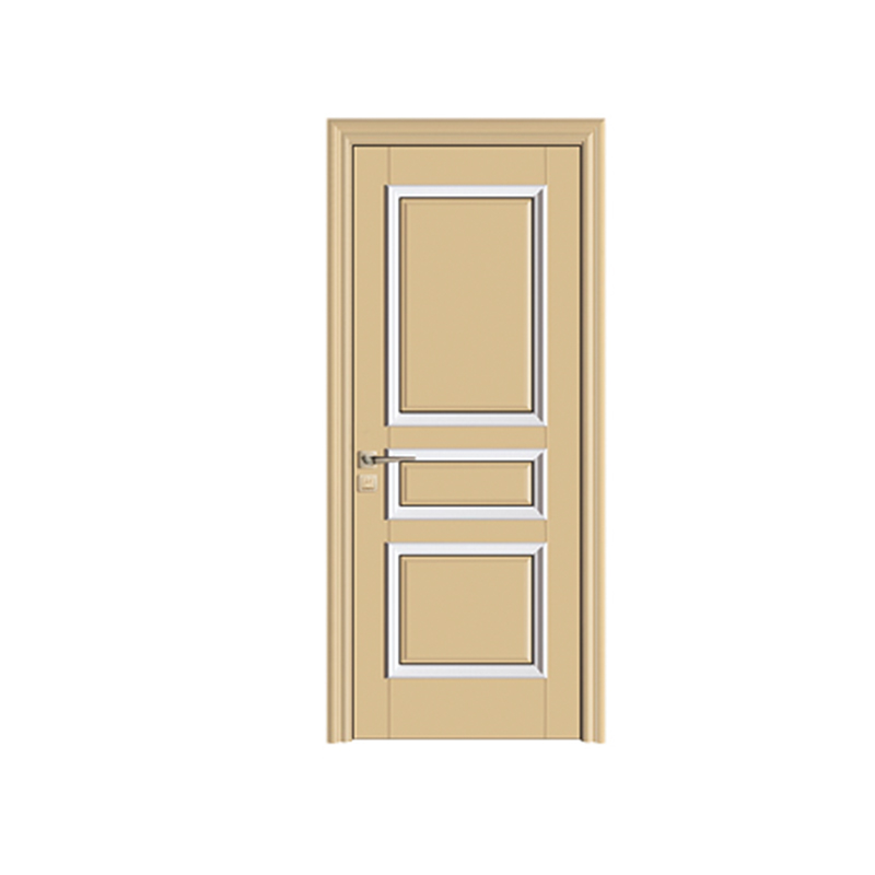 SPK-1031 Cadre beige Porte peinte en placage blanc