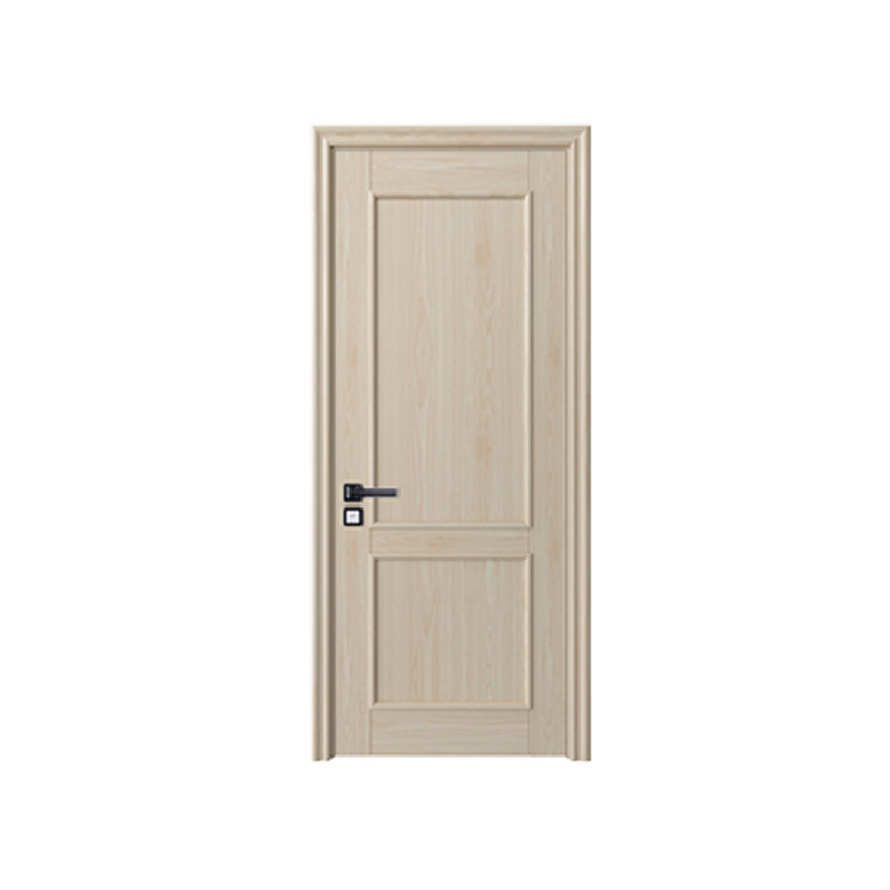 SPK-1018 Porte peinte au placage beige simple