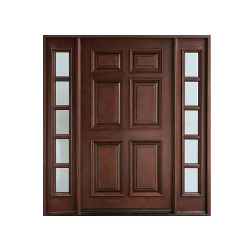 NSW-ESD-06 Fine Porte en bois massif naturel