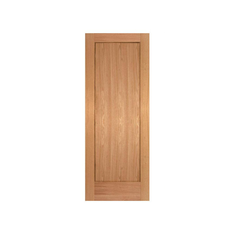 NSW-18 Porte en bois massif naturel simple