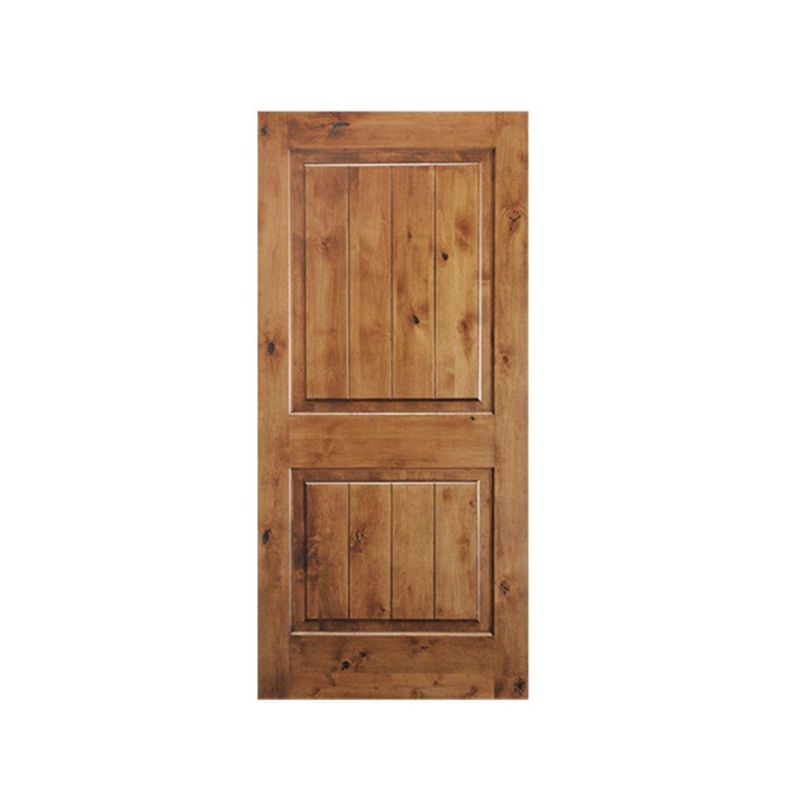 NSW-17 Porte en bois massif naturel compact