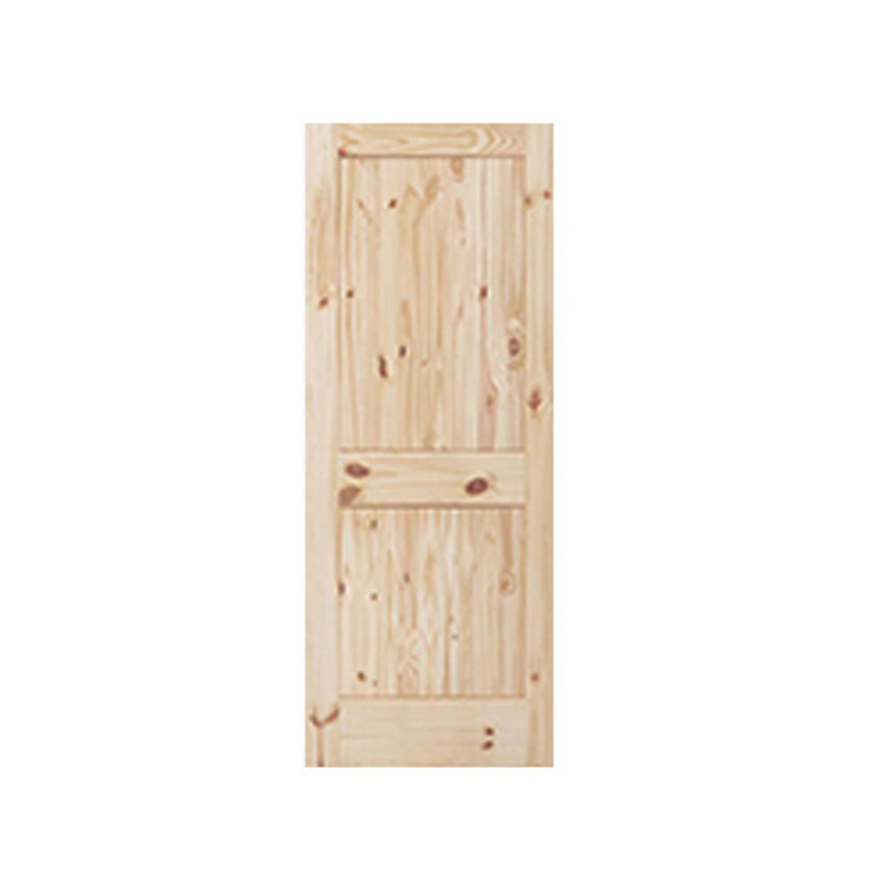 NSW-12 Texture naturelle Porte en bois massif naturel